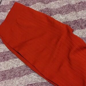 Red long underwear